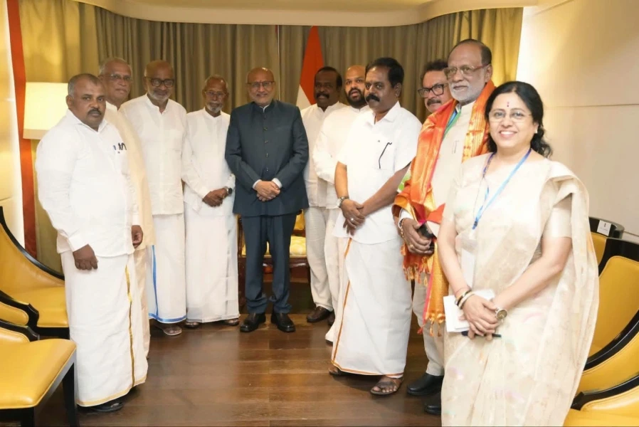 இந்தியத் துணை ஜனாதிபதி  தமிழரசுக் கட்சிக்கு  சொல்லாமல் சொன்ன செய்தி என்ன ? நிலாந்தன்!