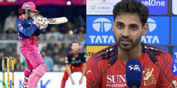 ஆர்சிபி நட்சத்திரம் புவனேஷ்வர் குமார் வைபவ் சூர்யவன்ஷி குறித்து புகழாரம்!