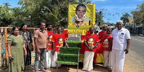 திருகோணமலை அன்னை பூபதியின் நினைவு ஊர்திப் பயணம் தொடக்கம்!
