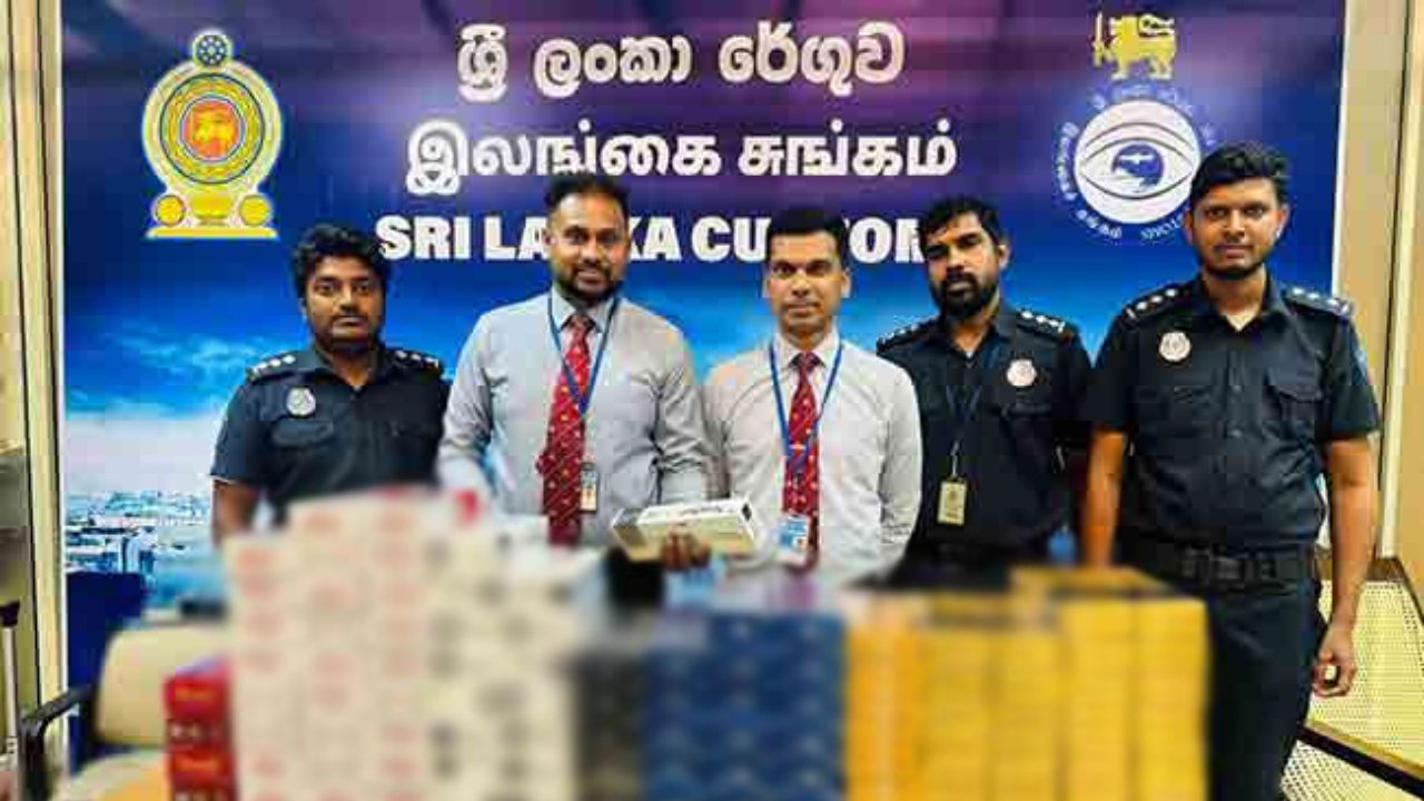 வெளிநாட்டு சிகரெட்டுகளுடன் இரு சீனப் பிரஜைகள் கைது!