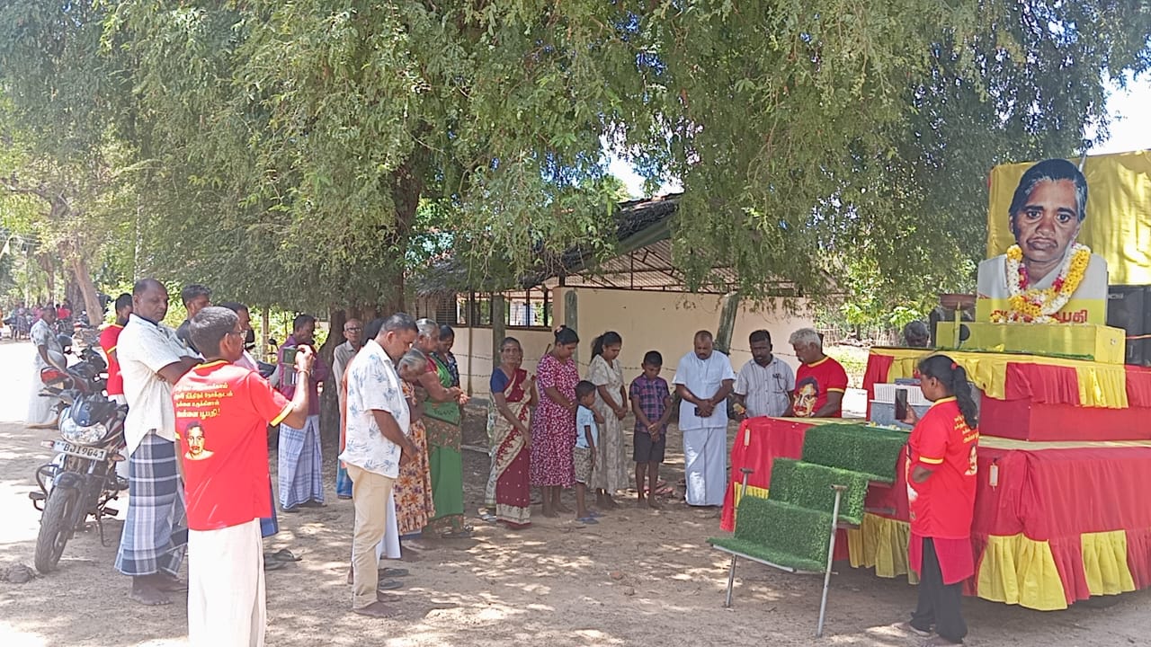 தியாக தீபம் அன்னை பூபதியின் நினைவாக ஊர்திப் பவணி: 10ம் நாளாக மட்டக்களப்பு படுவான்கரையில் எழுச்சி!