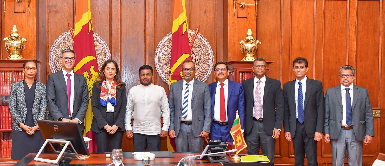 IMF தூதுக்குழுவினர் ஜனாதிபதி அநுர குமார திசாநாயக்கவைச் சந்தித்தனர்