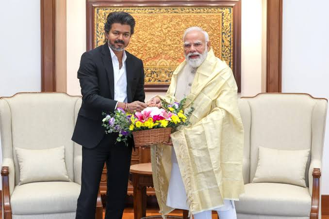 தமிழக முதல்வர் விஜய்க்கு பிரதமர் மோடி பிறந்தநாள் வாழ்த்து!