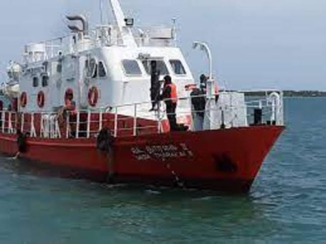 வடதாரகை படகின் திருத்த வேலைகள் நிறைவு!