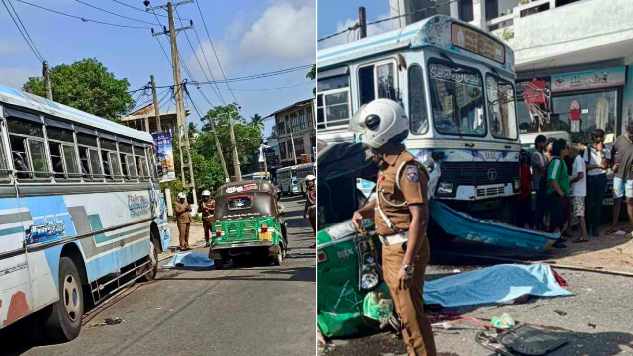 பேருந்துடன் முச்சக்கரவண்டி மோதி விபத்து; ஒருவர் உயிரிழப்பு! 