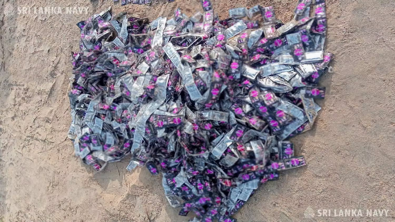 சட்டவிரோத 5,386 சாம்பூ பக்கெட்டுகள் மீட்பு!