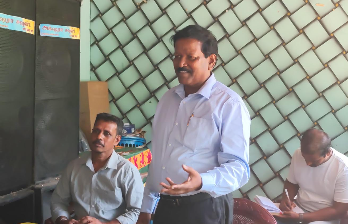 ஒலுமடுவில் மக்கள் குறைகேள் சந்திப்பு நடாத்தினார் – ரவிகரன் எம்.பி