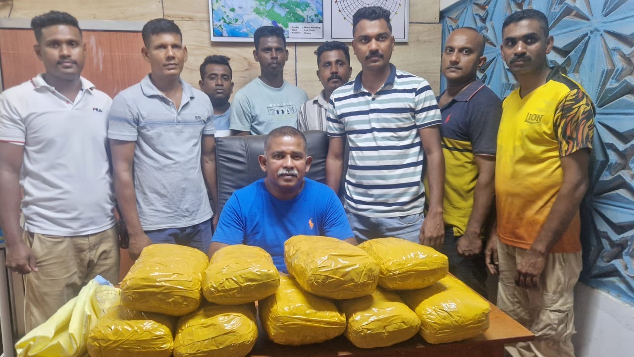 யாழ்ப்பாணத்திற்கு கடத்தி வரப்பட்ட  250 கிலோ கிராம் கேரளா கஞ்சா மீட்பு!