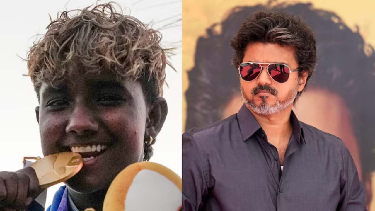 தங்கம் வென்ற தமிழக வீராங்கனைக்கு முதல்வர் விஜயின் பரிசு அறிவிப்பு!