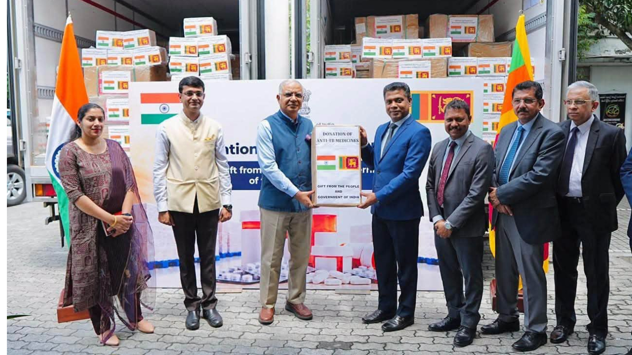 இலங்கைக்கு இந்தியாவிடமிருந்து 1.5 மில்லியனுக்கும் மேற்பட்ட காசநோய் மாத்திரைகள்!